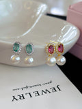 Pearl Gemstone Stud Earrings: Timeless Elegance for Every Occasion