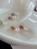 Pearl Gemstone Stud Earrings: Timeless Elegance for Every Occasion