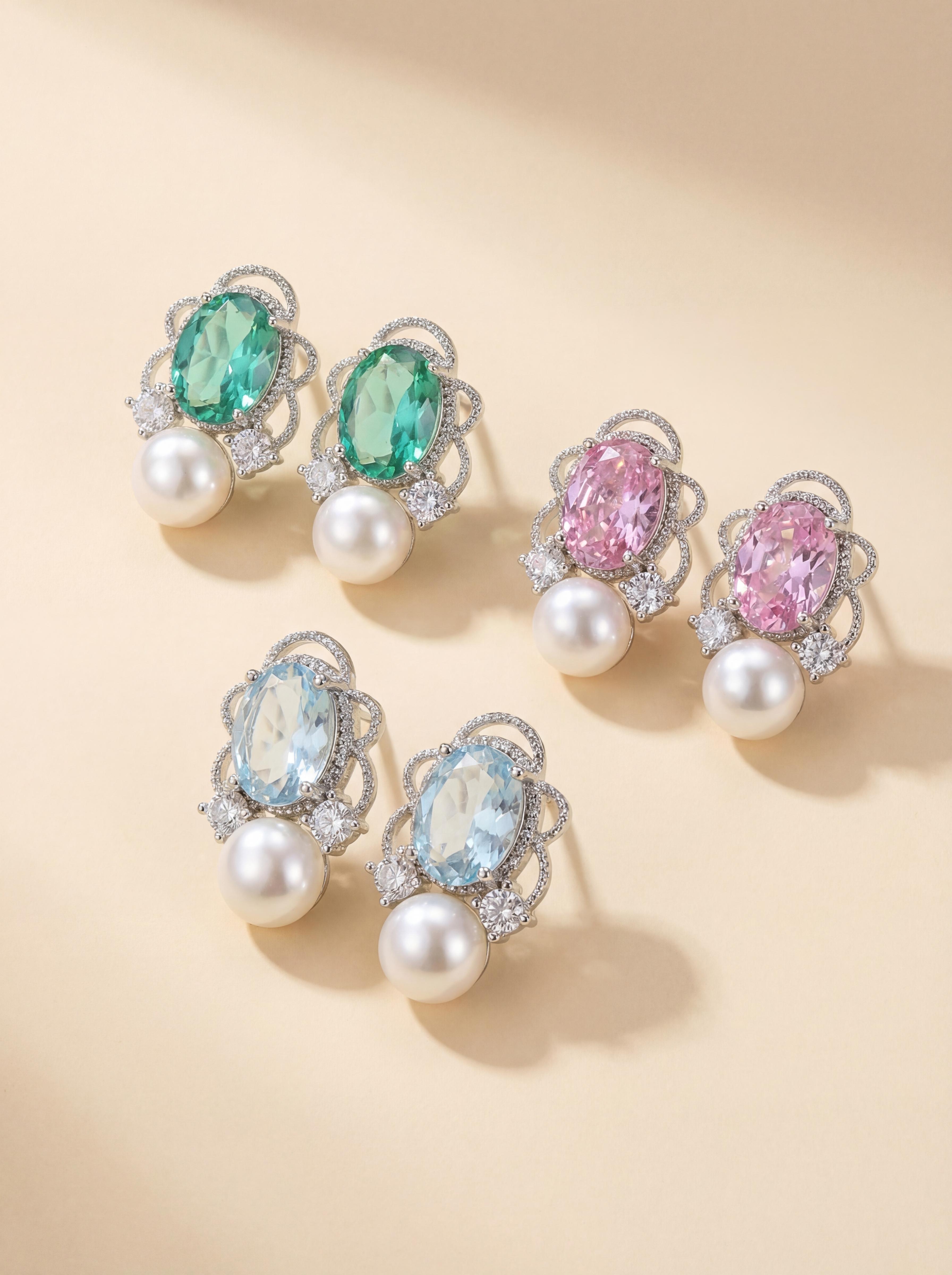 Sanchishi · Dawn Pearl Earrings