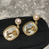 Wild Freshwater Pearl & Rose Mabe Shell Earrings | Victorian-Inspired All-Day Elegance