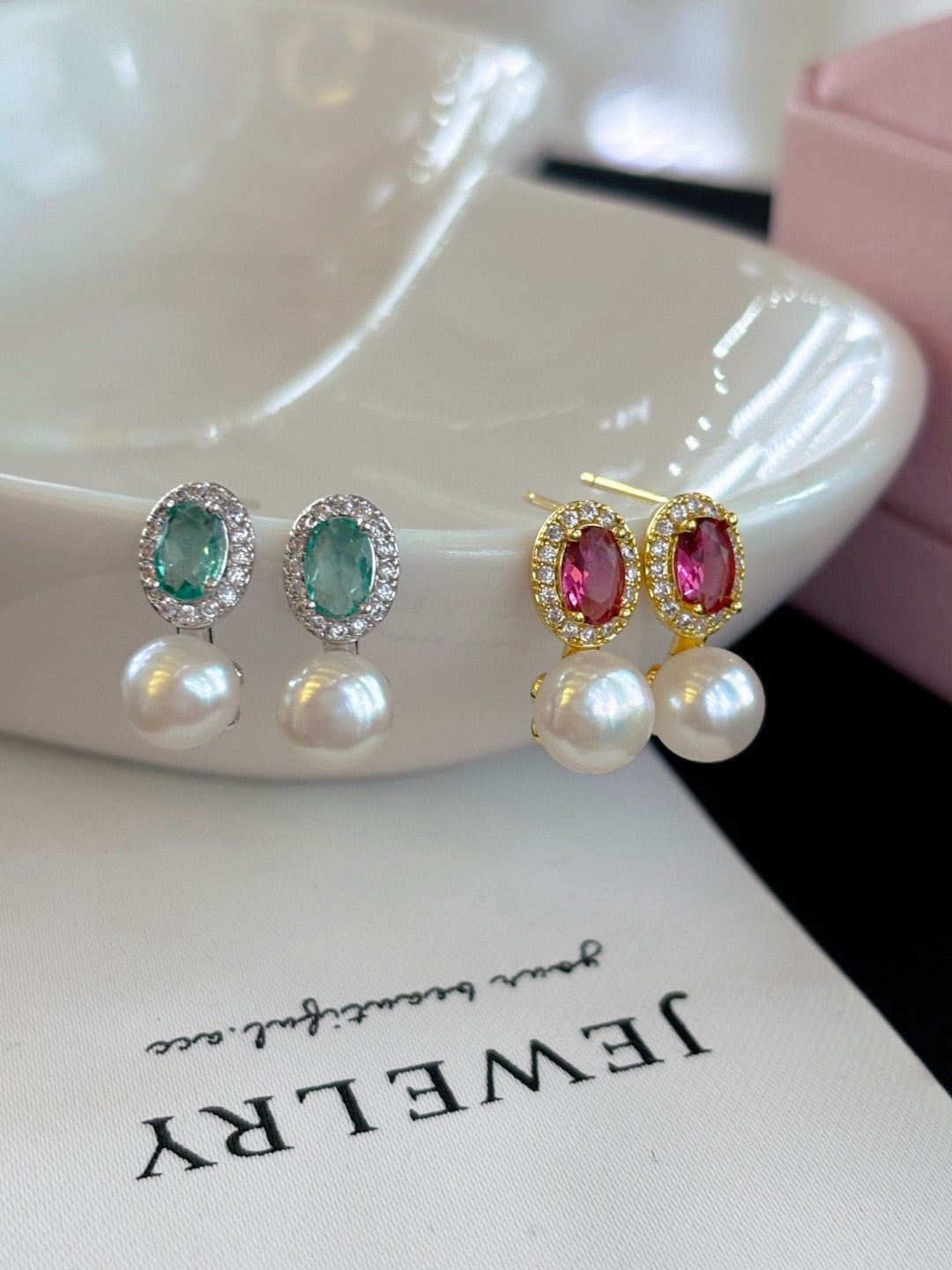 Pearl Gemstone Stud Earrings: Timeless Elegance for Every Occasion