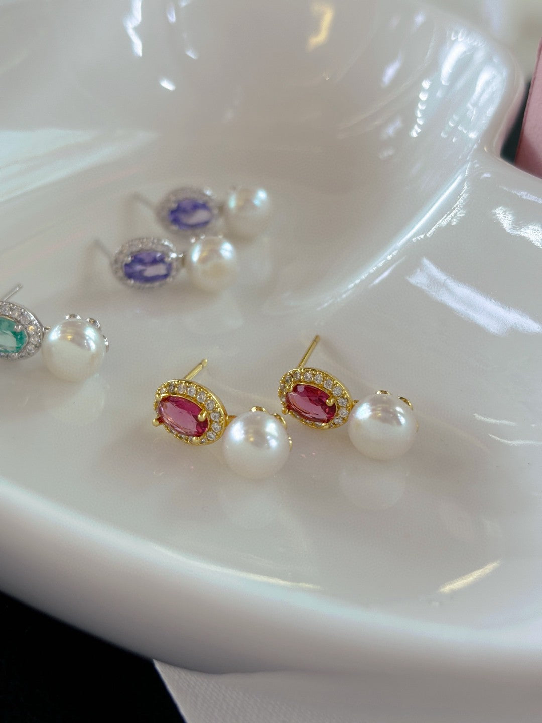 Pearl Gemstone Stud Earrings: Timeless Elegance for Every Occasion