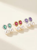 Pearl Gemstone Stud Earrings: Timeless Elegance for Every Occasion