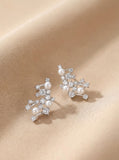 Ethereal Whispers Pearl Drop Earrings