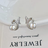Moonlight Whisper Wild Freshwater Pearl Dangling Earrings for Everyday Elegance