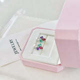 Spring Rainbow Wild Freshwater Pearl & Gemstone Earrings – Lightweight Floral Jewel