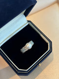 Enchanted Wild Pearl & Four-Leaf Clover Ring