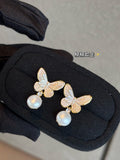 Whispering Butterfly Freshwater Pearl Earrings | Effortless Elegance for Every Occasion